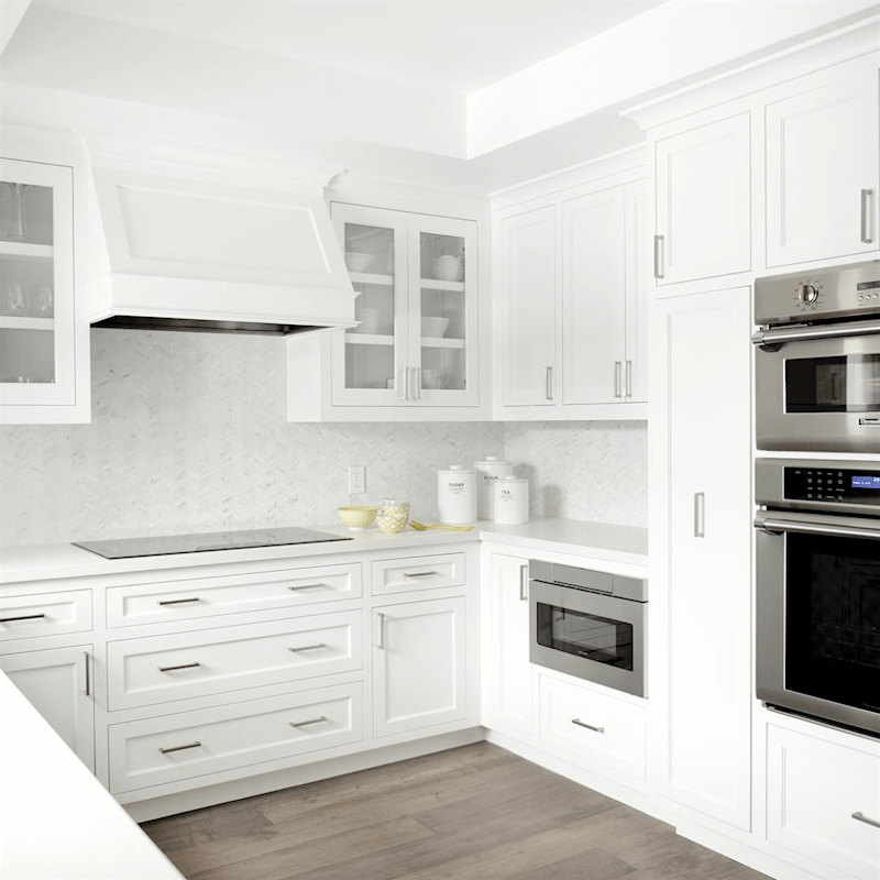 this is not a boring white kitchen