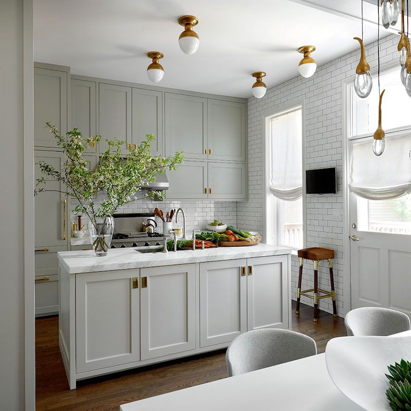 Inspiration and ideas for a kitchen colour scheme in Farrow