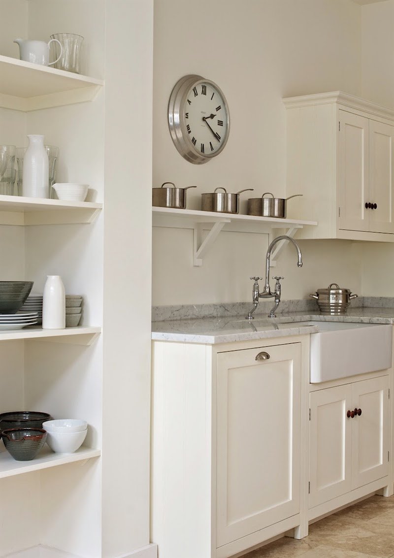 farrow and ball off white kitchen cabinets