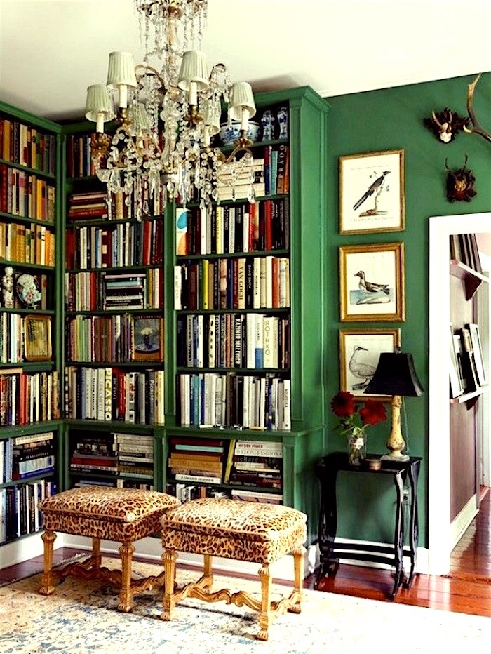 Creating A Chic, Cosy Home Library-Best Colors, Lighting and Furniture -  Laurel Home