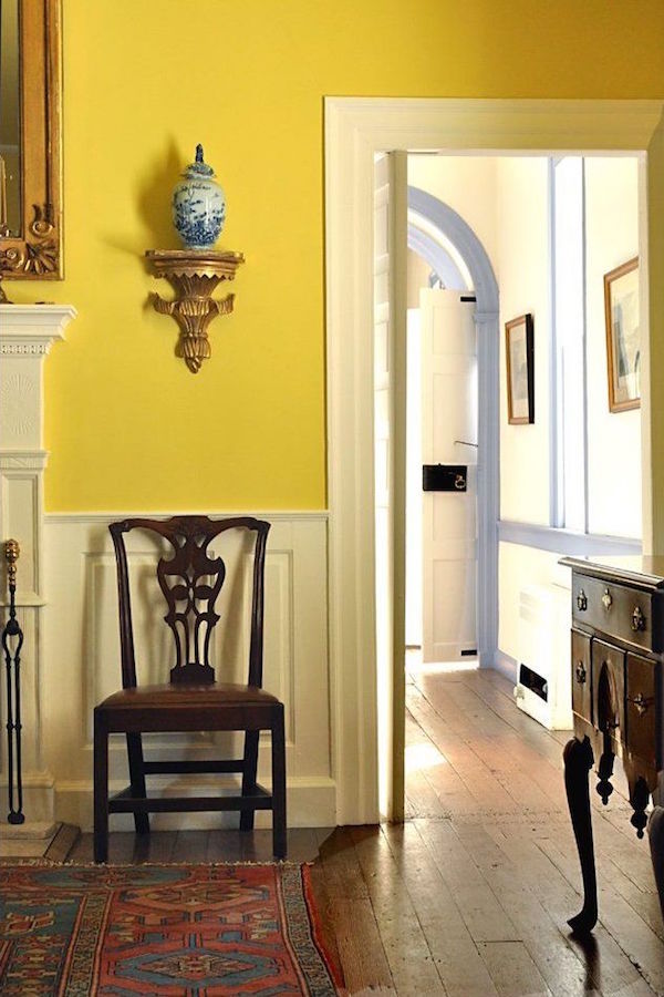 free interior house paint yellow