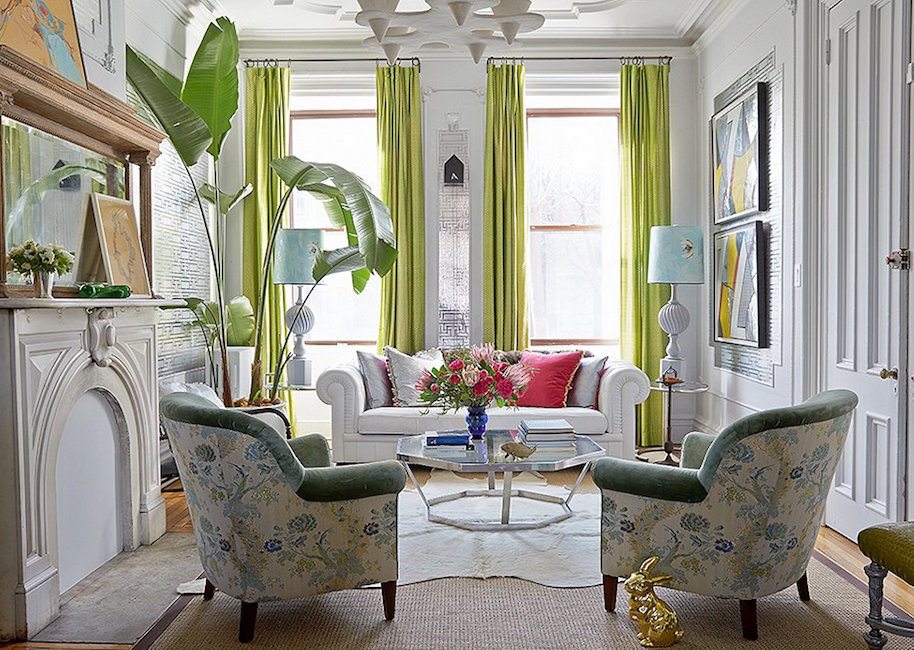 Fawn Gali - pretty living room - Make small rooms look bigger