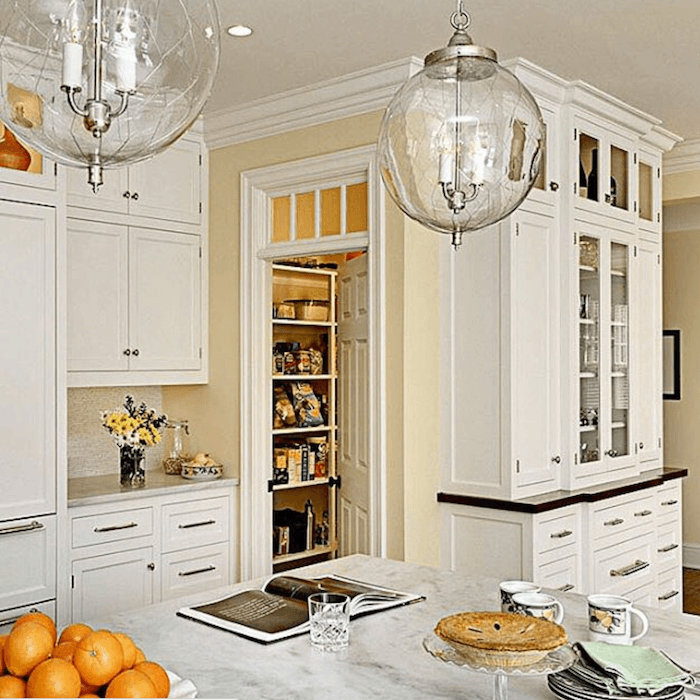 25 Sumptuous Kitchen Pantries Old New Large Small And Gorgeous   Crisp Architects Pantry In A Kitchen 