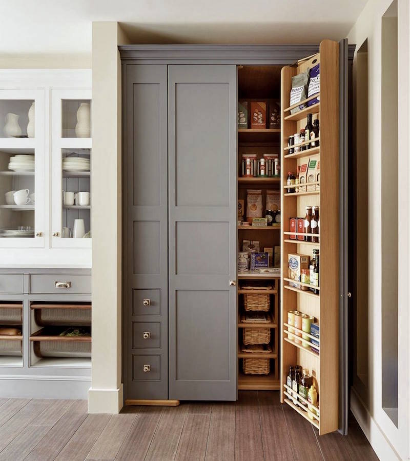 25 Sumptuous Kitchen Pantries - Old, New, Large, Small and ...