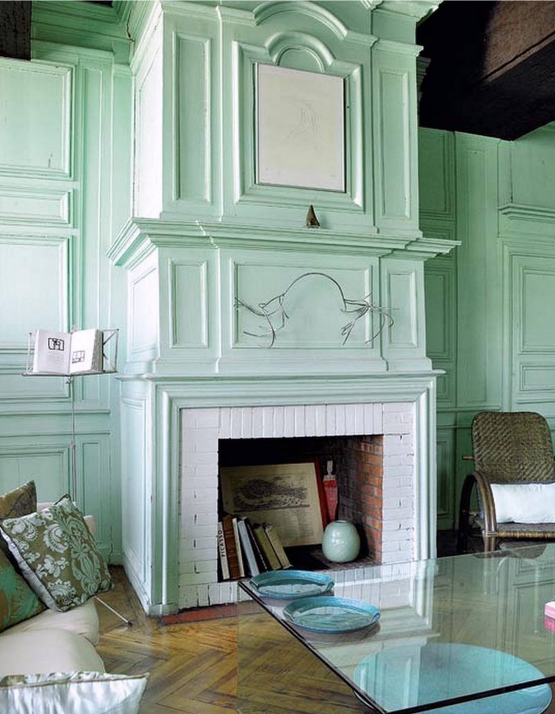 mint soothing green walls