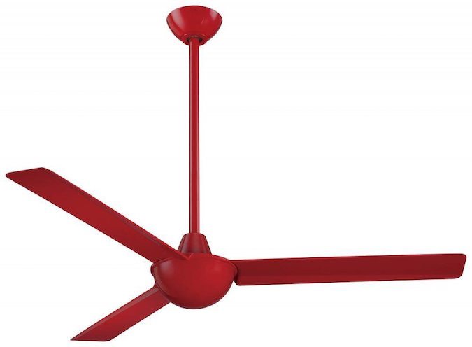 Minka Aire F833-RD Red Ceiling Fan