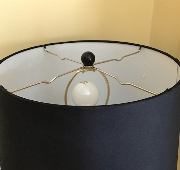 Lampshades What Size And Shape Should, Lamp Shades Spider Harp Fitting