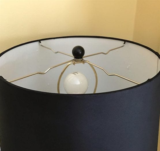 Lampshade With Washer And Spider Fitter, What Is A Spider Fitter On Lampshade