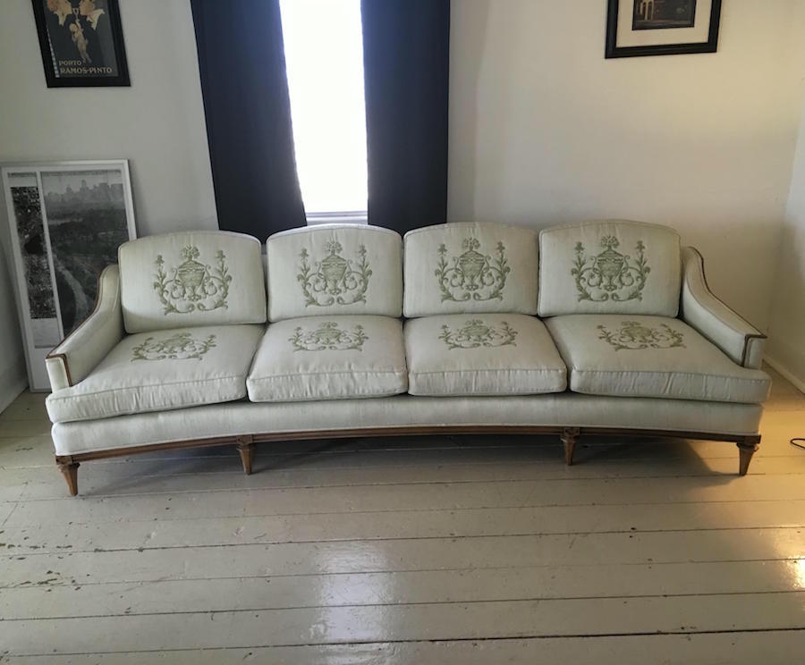 chairish Thomasville vintage sofa 1,500