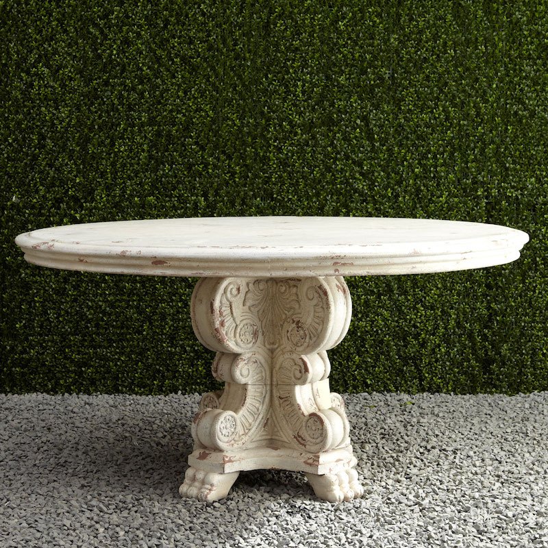 Round Outdoor Dining Table Horchow Laurel Home Round Outdoor Dining Table Horchow