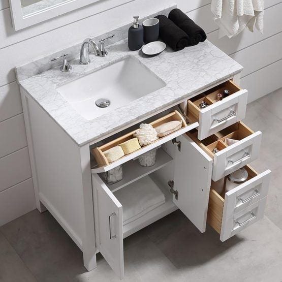 Ove Decors Tahoe 36 Single Bathroom Vanity Set In White Laurel Home - Ove Decors 36 In Single Sink Bathroom Vanity Ove Decors Tahoe 36 Single Bathroom Vanity Set In White Laurel Home - Ove Decors 36 In Single Sink Bathroom Vanity