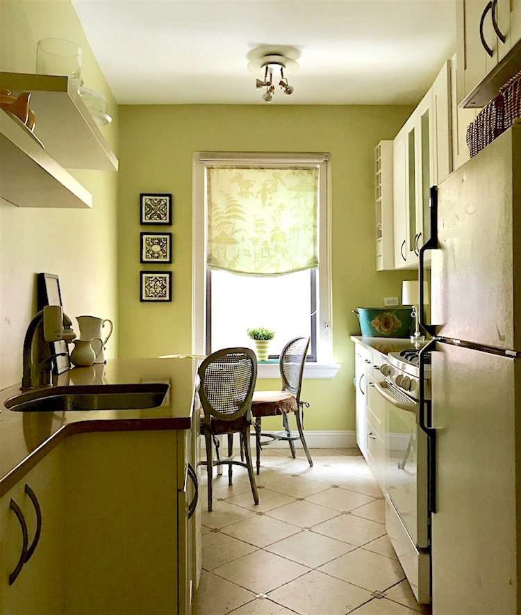 my kitchen straight on view - Pale Avocado - Favorite Benjamin Moore Paint Colors