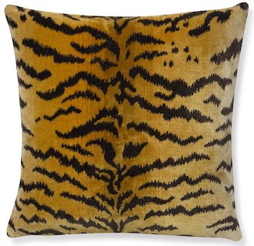 Scalamandre Le Tigre Pillow