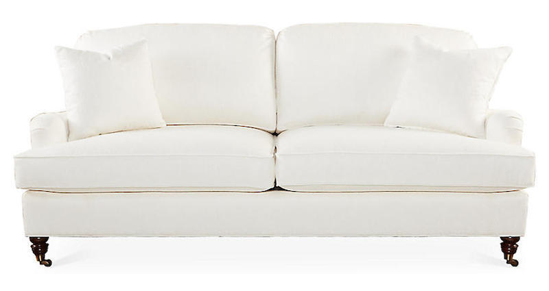 One Kings Lane Bradley Sofa In Ivory Crypton Best Upholstery One Kings Lane Bradley Sofa In Ivory Crypton Best Upholstery Fabrics