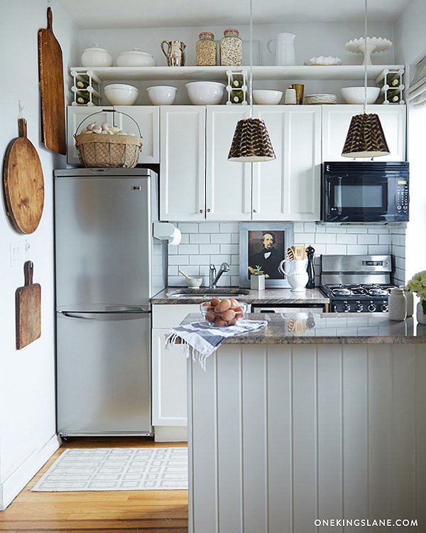 decorating on top of cabinets