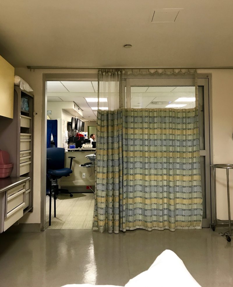 Lawrence Hospital - Bronxville, NY ER- Hospital beige yuck Blogger Burnout