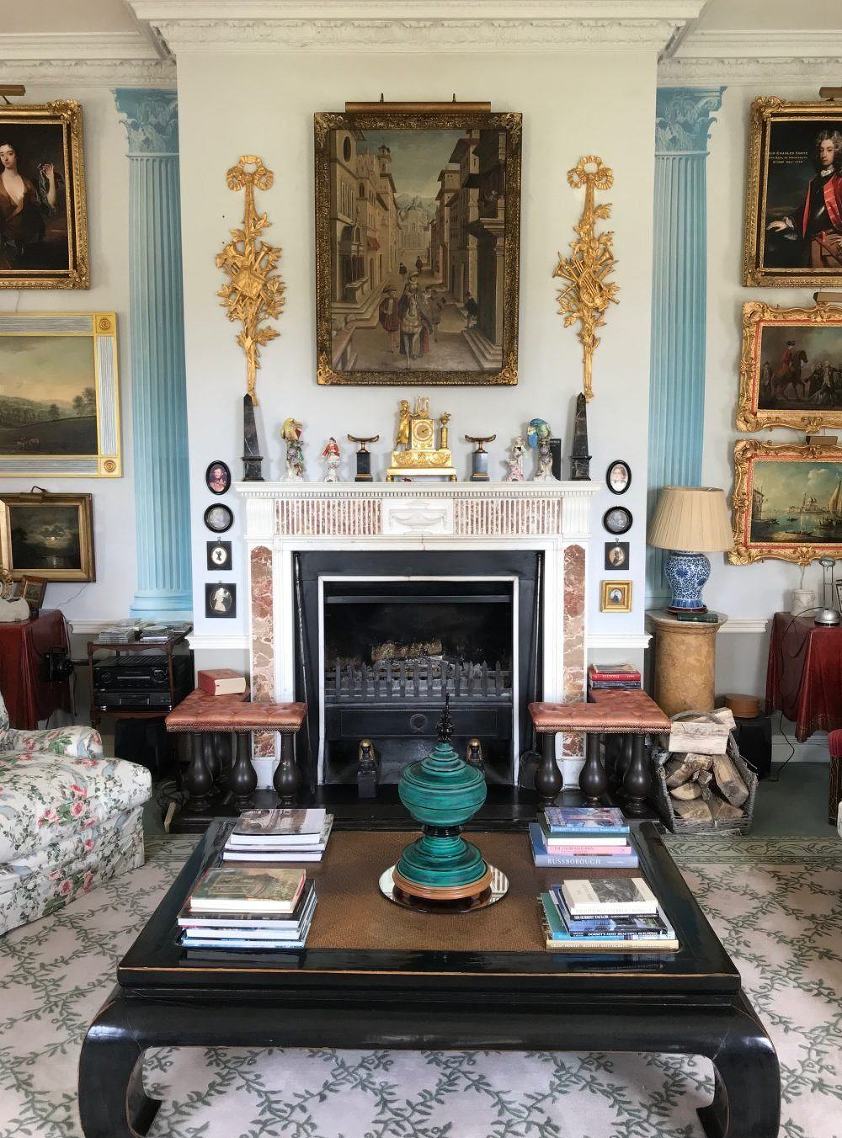 english-country-house-coote-sykes-Bellamont-House-fireplace-view