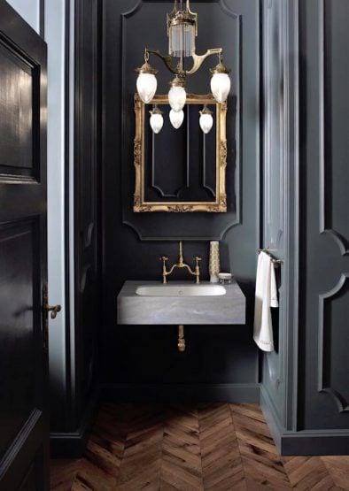 To Brass or Not To Brass In the New Un-Bathroom - Laurel Home