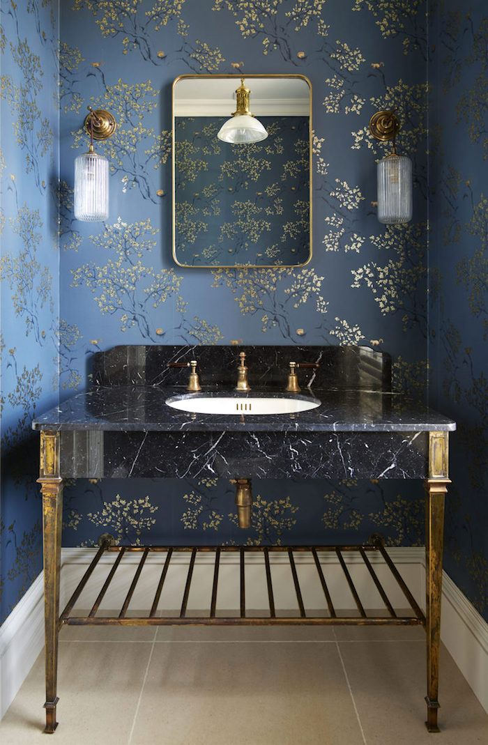How To Get The Cool-High-End Bathroom For A Lot Less - Laurel Home