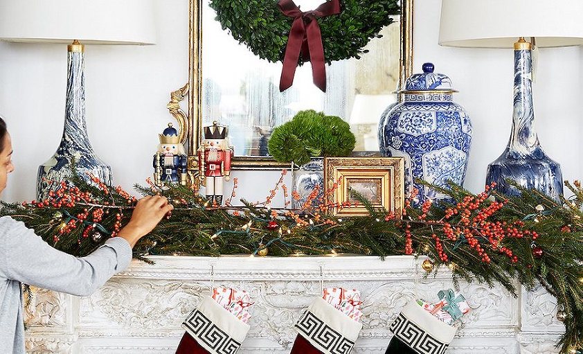 holiday shop plus decorating tips from One Kings Lane