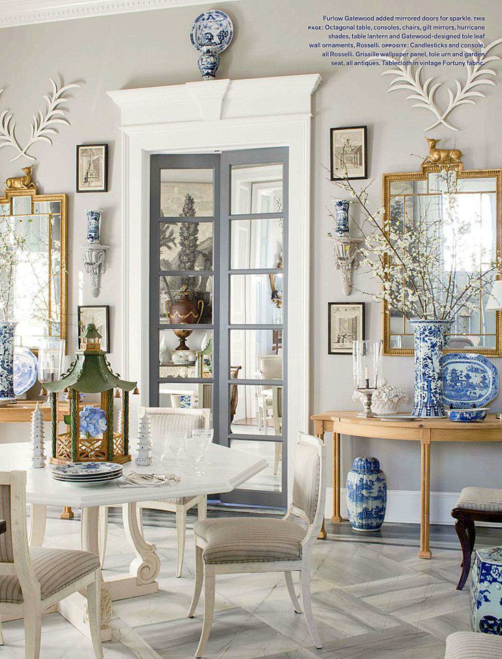 Furlow Gatewood wall mirrors French doors Chinoiserie