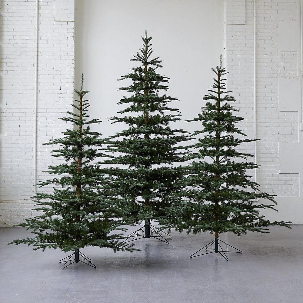 faux noble fir terrain - christmas trees