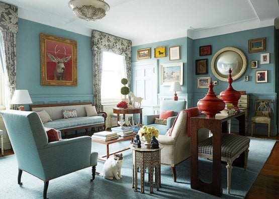 Farrow And Ball Oval Room Blue Living Room Sheilabridges8 Laurel Home