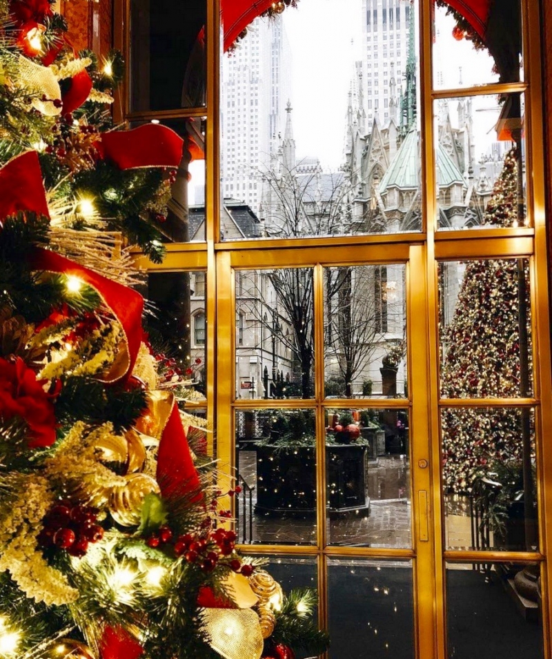 Christmas Peace via Carlajav on instagram New York Palace