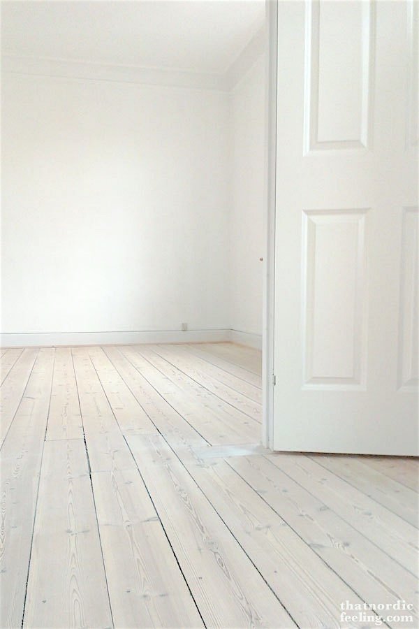 Painted Hardwood Floors Good Idea Or, How To Whitewash A Hardwood Floor