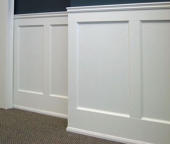 Wainscoting Chair Rail : Pricing For Premium Custom Wainscoting Chair Rail Moldings : 1 5/8 solid poplar top cap ⁄ chair rail.