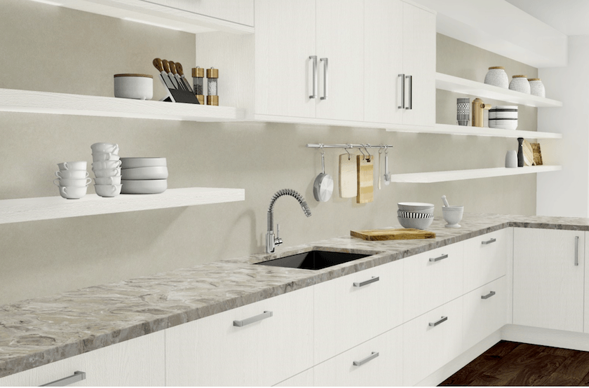 Wilsonart Laminate Counters Cabinet Doors Kitchen Floor Backsplash Product Visualizer Shelves White Mushroom Laurel Home
