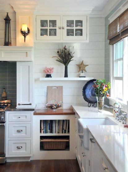 white-kitchen-Susan Serra - most durable kitchen cabinet finish