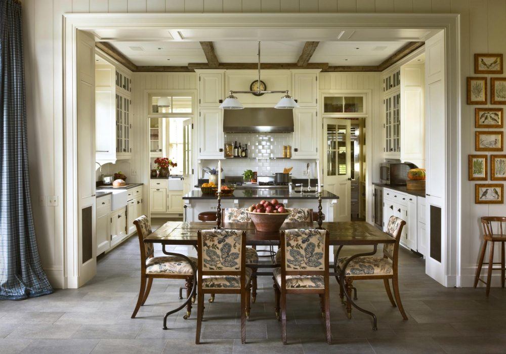 Gil Schafer Greek Revival Style Country kitchen