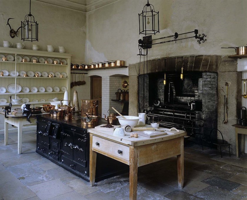 technology-in-country-house-gallery-kitchen Saltram Manor