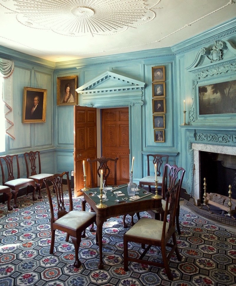 mansion-interior-2013-shenk-Mount Vernon Parlor - paint wood paneling