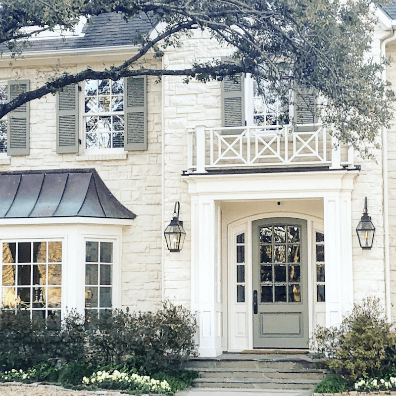 The Potted Boxwood via Instagram - classic French-style in Dallas