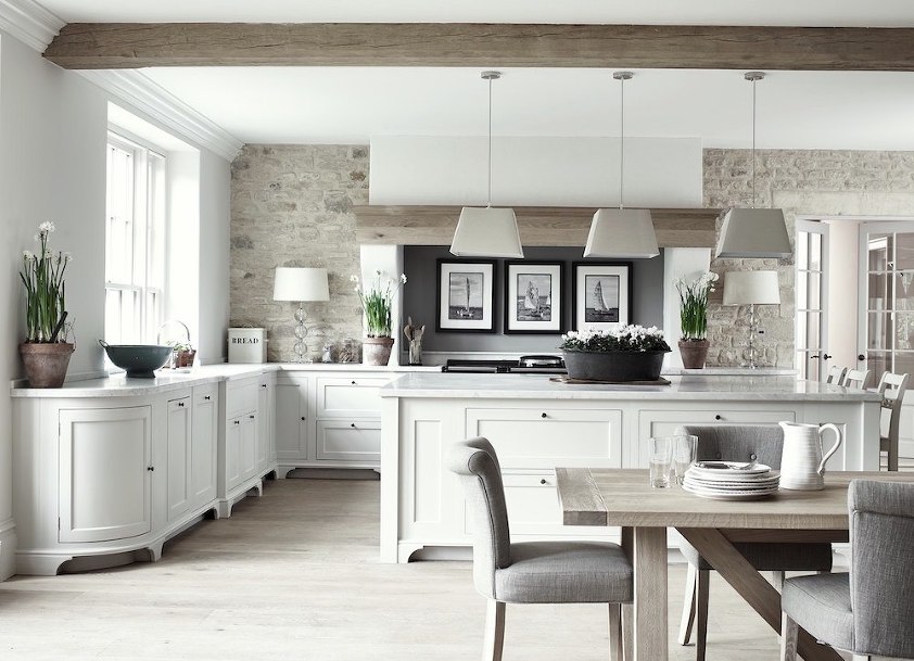 Neptune kitchen - contemporary French Country kitchen