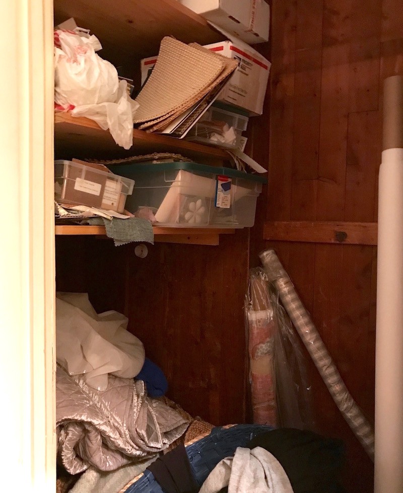 closet slob - messy closet 1