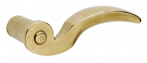 Rocky Mountain Hardware door lever in silicon bronze light