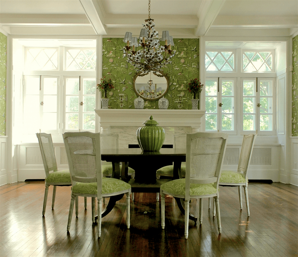 Laurel Bern Interiors-bronxville-dining-room - timeless and classic home furnishings