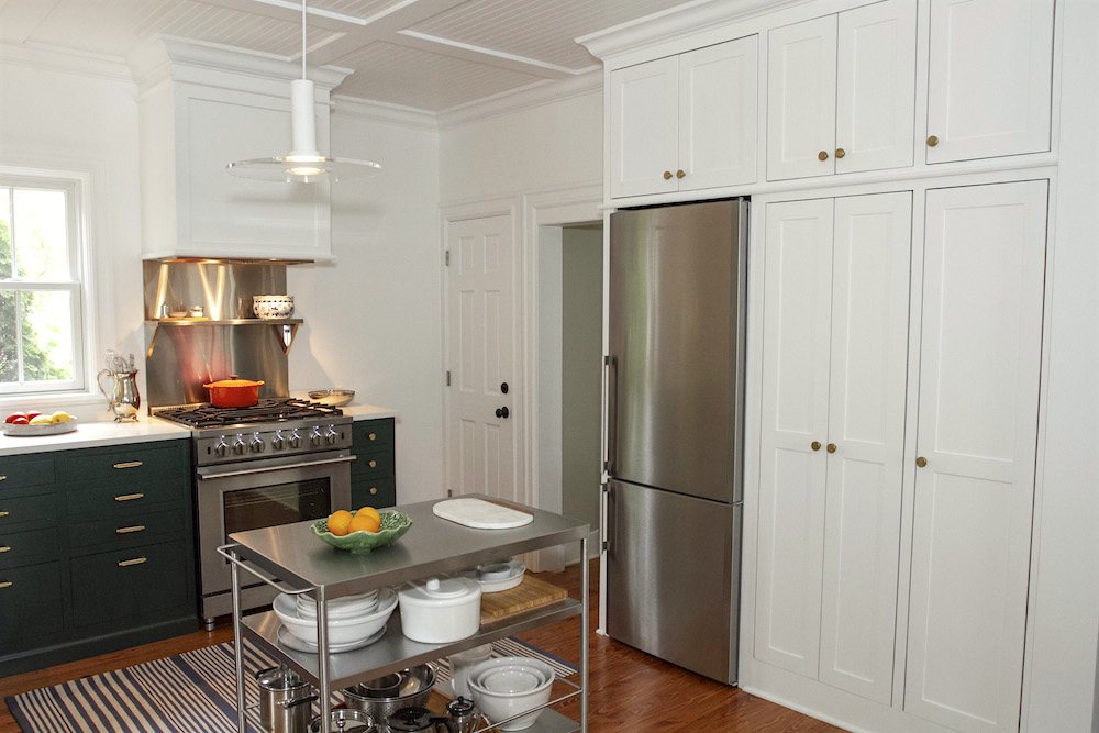 Melissa kitchen after pantry wall storage