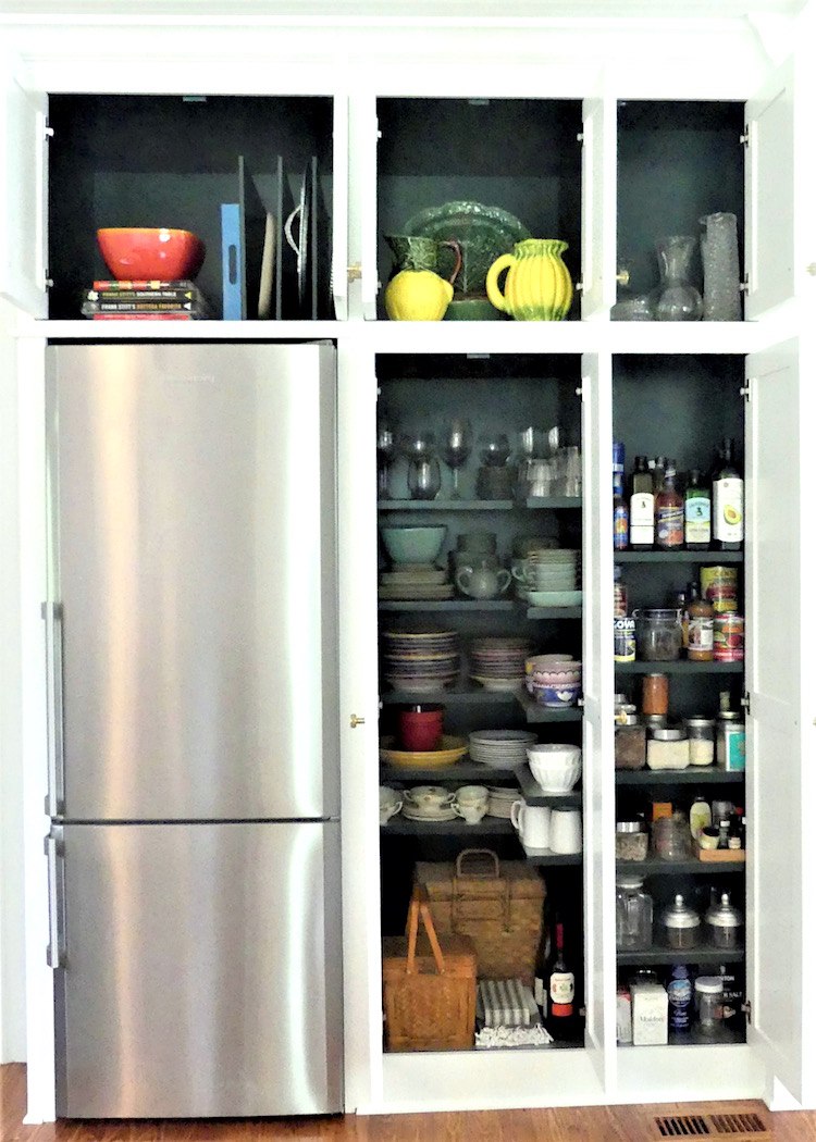 beautifully styled kitchen pantry old house renovation