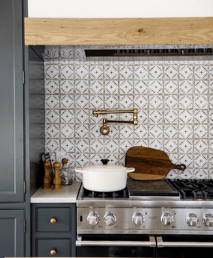 Park and Oak Design - wonderful kitchen range - tile