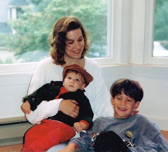 Aaron, Cale and me 1995