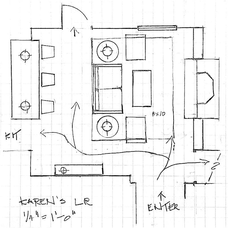 Small Living Room Floor Plan / Assisted Living Floor Plan | Golden