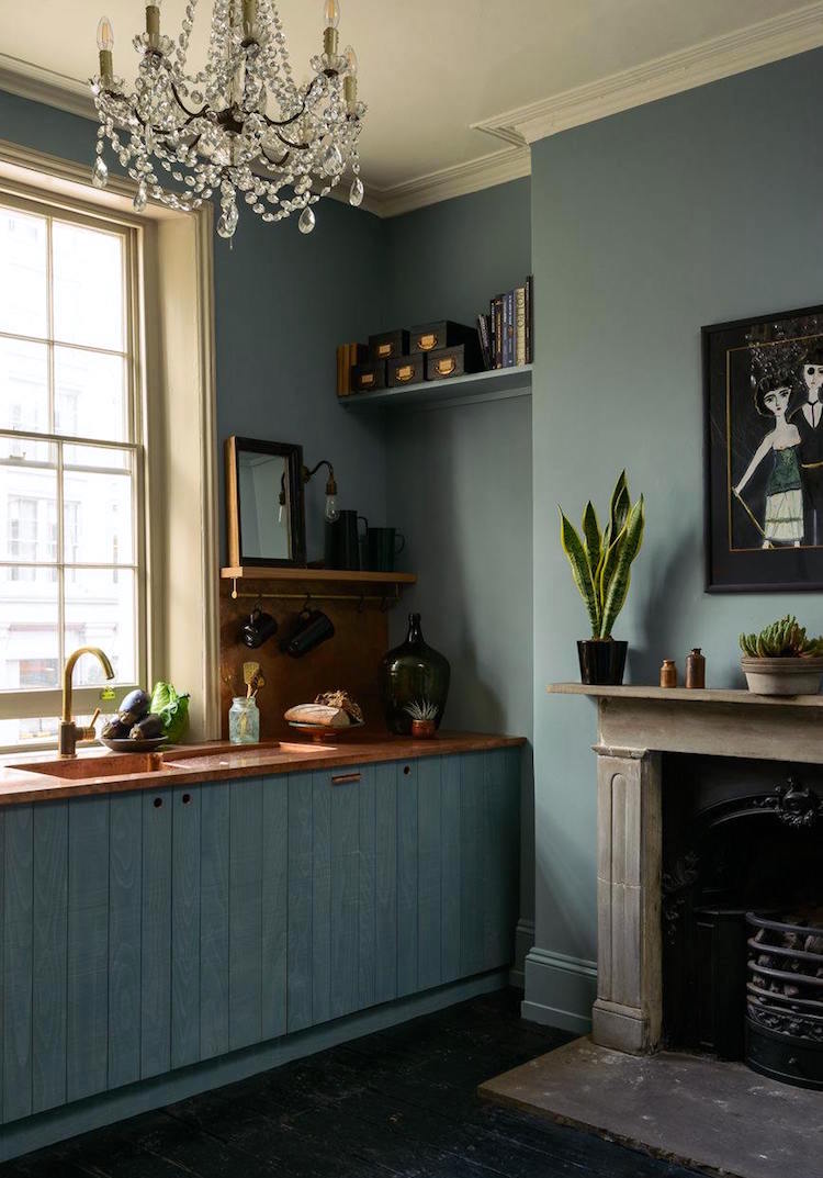 Devol kitchens - Seb Cox-StJohns-Clerkenwell Blue - kitchen design trend