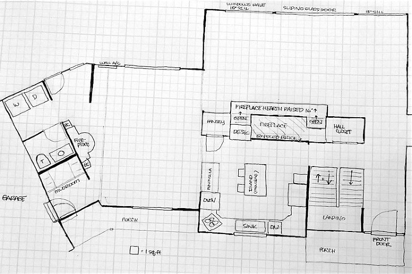 unique home floor plan - bizarre layout