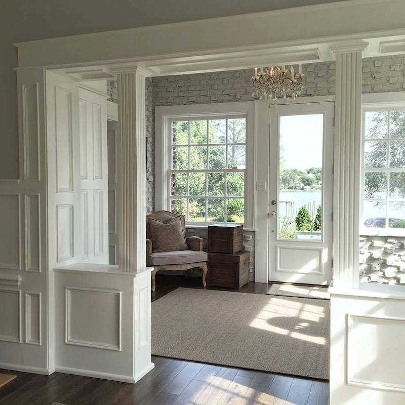 Foyer store living room