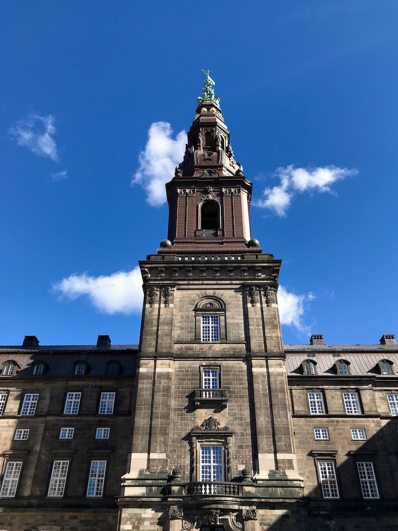 Christiansborg Palace, Copenhagen Denmark- the tower