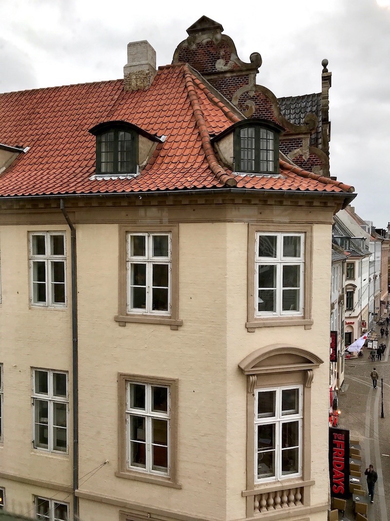architectural detailing in historic Copenhagen design, Denmark